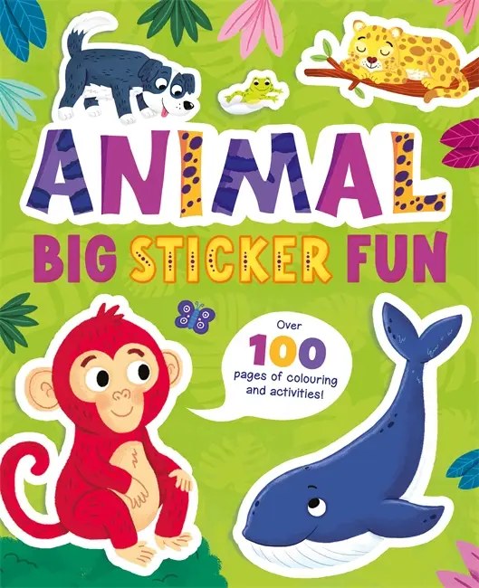 IGLOOBOOKS - Animal Big Sticker Fun