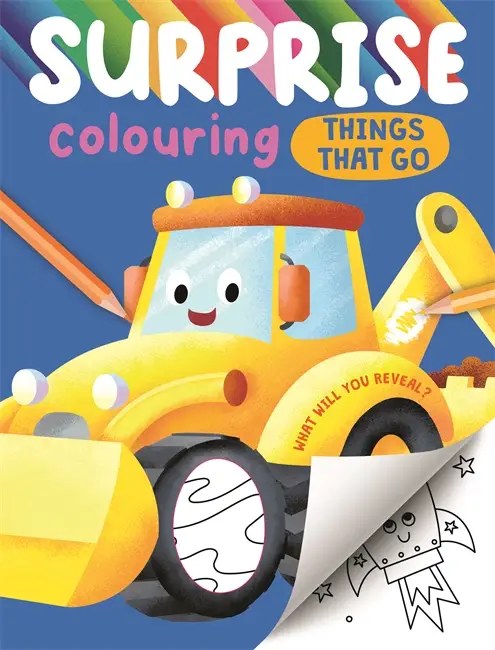 IGLOO BOOKS - Surprise Colouring Things That Go