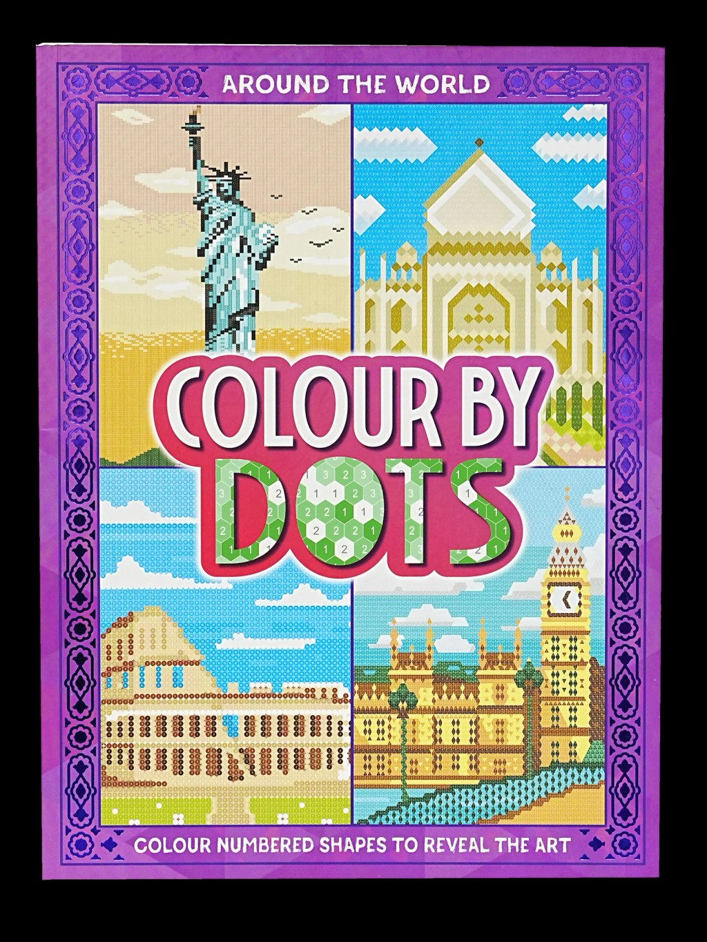 IGLOO BOOKS - Colour By Dots - Around The World