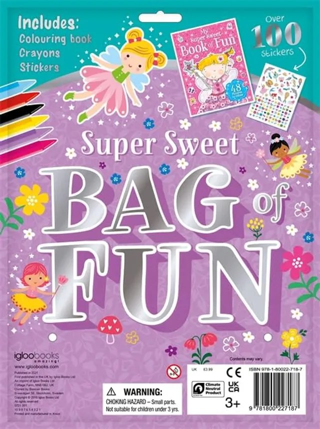 IGLOO BOOKS - Activity Bags 5 - My Bag Of Super Sweet Activities