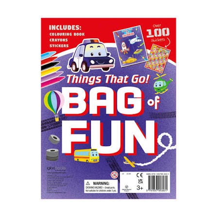 IGLOO BOOKS - Activity Bags 5 -My Things That Go