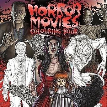 IGLOO BOOKS - Horror Movies Colouring Book