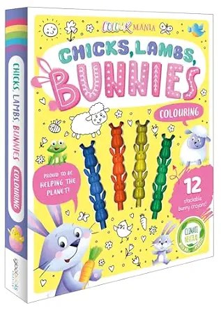 IGLOO BOOKS - Chiks Lambs Bunnies Colouring