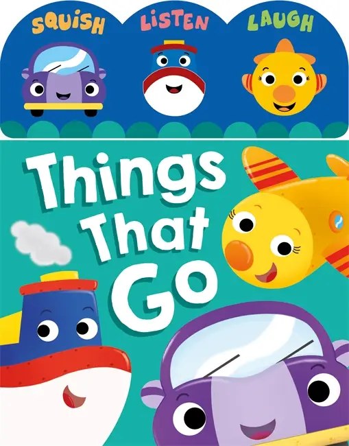 IGLOO BOOKS - Squishy Sound Book - Things That Go