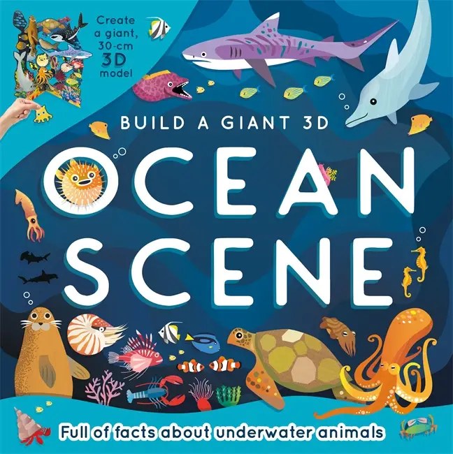 IGLOO BOOKS Build A Giant 3D Ocean Scene