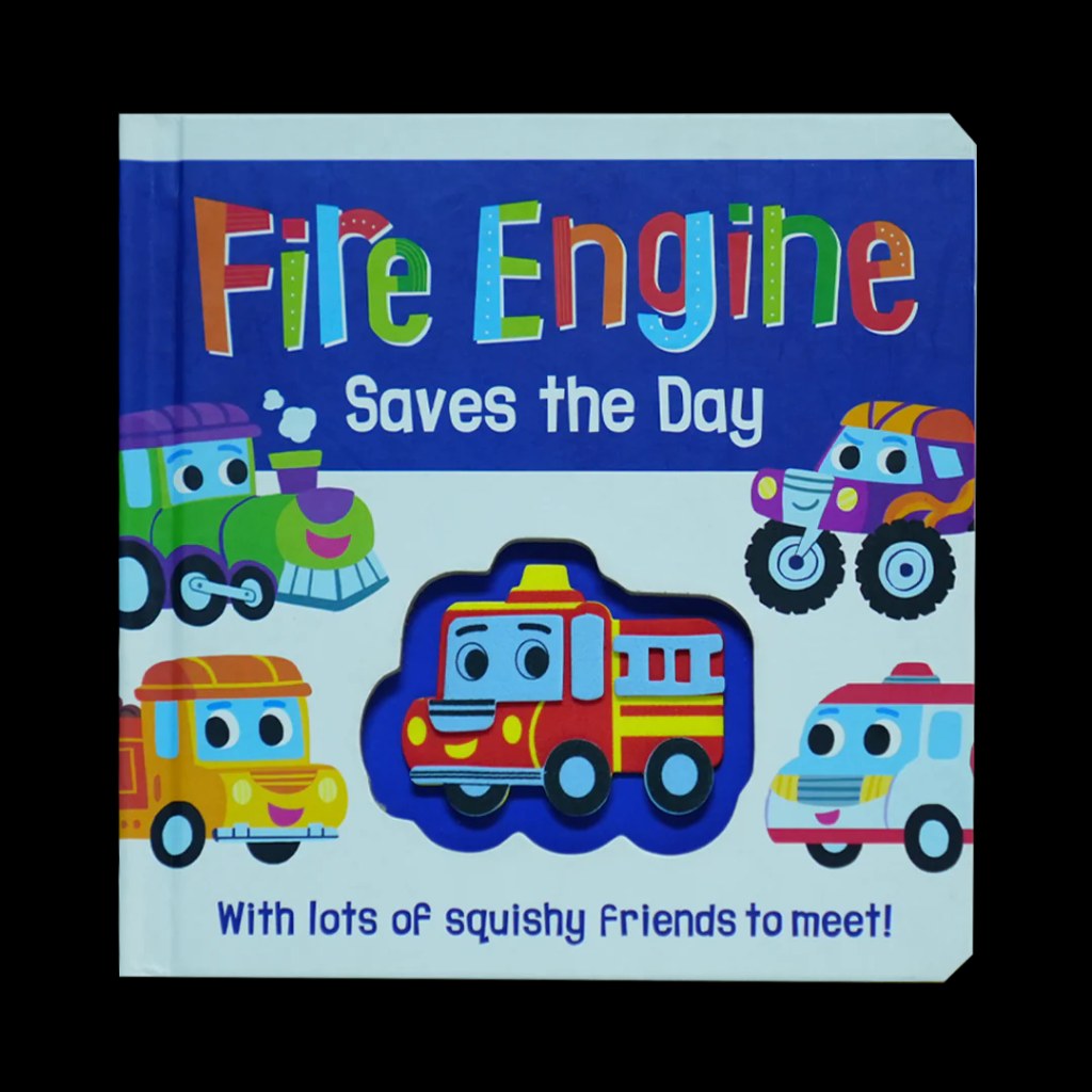 IGLOO BOOKS - 3D Touch & Feel Fun - Fire Engine Saves The Day