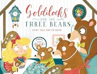 NORTH PARADE - Fairy Tale Pop Up Book - Goldilocks And The Three Bears