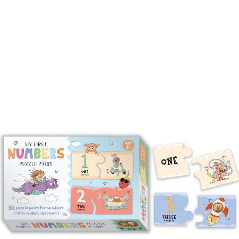 NORTH PARADE - Puzzle Pairs - My First Numbers 30 Puzzle