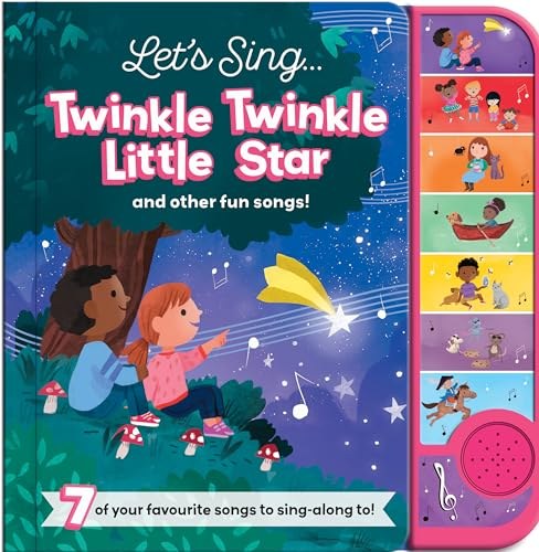 NORTH PARADE - 7 Button Sound Book - Twinkle Twinkle