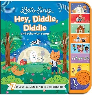 NORTH PARADE - 7 Button Sound Book - Hey Diddle