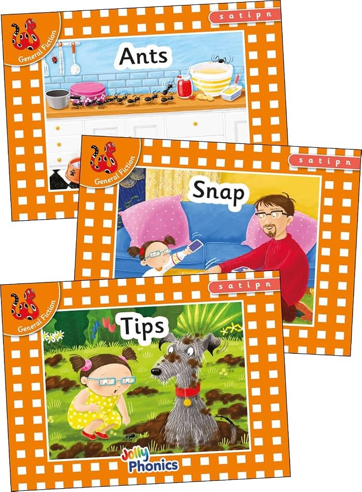 JOLLY PHONICS - Orange Reader Set 1