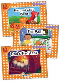 JOLLY PHONICS - Orange Reader Set 2