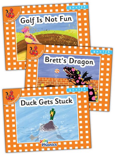 JOLLY PHONICS - Orange Reader Set 3