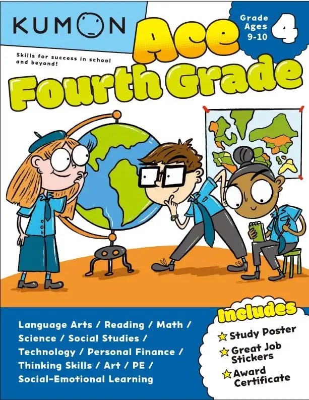 KUMON PUBLISHING - Kumon Ace 4th Grade