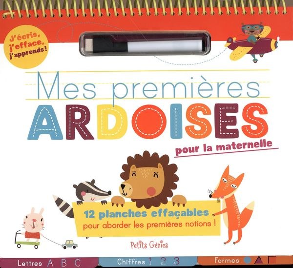PETITS GENIES - Mes premières Ardoises Pour la maternelle