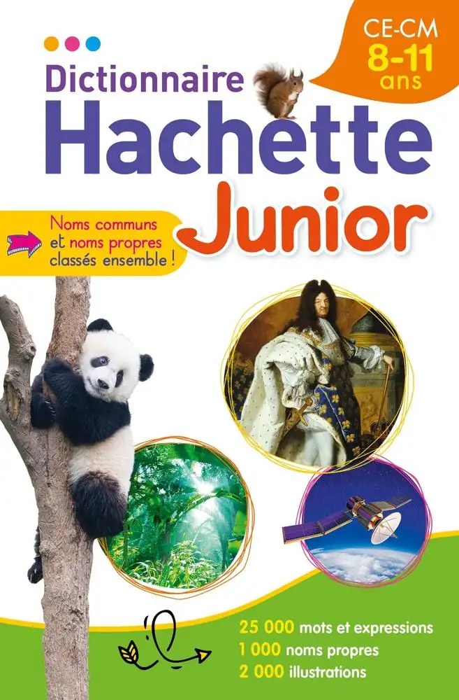 HACHETTE - Dictionnaire Hachette Junior 8-11 Ans
