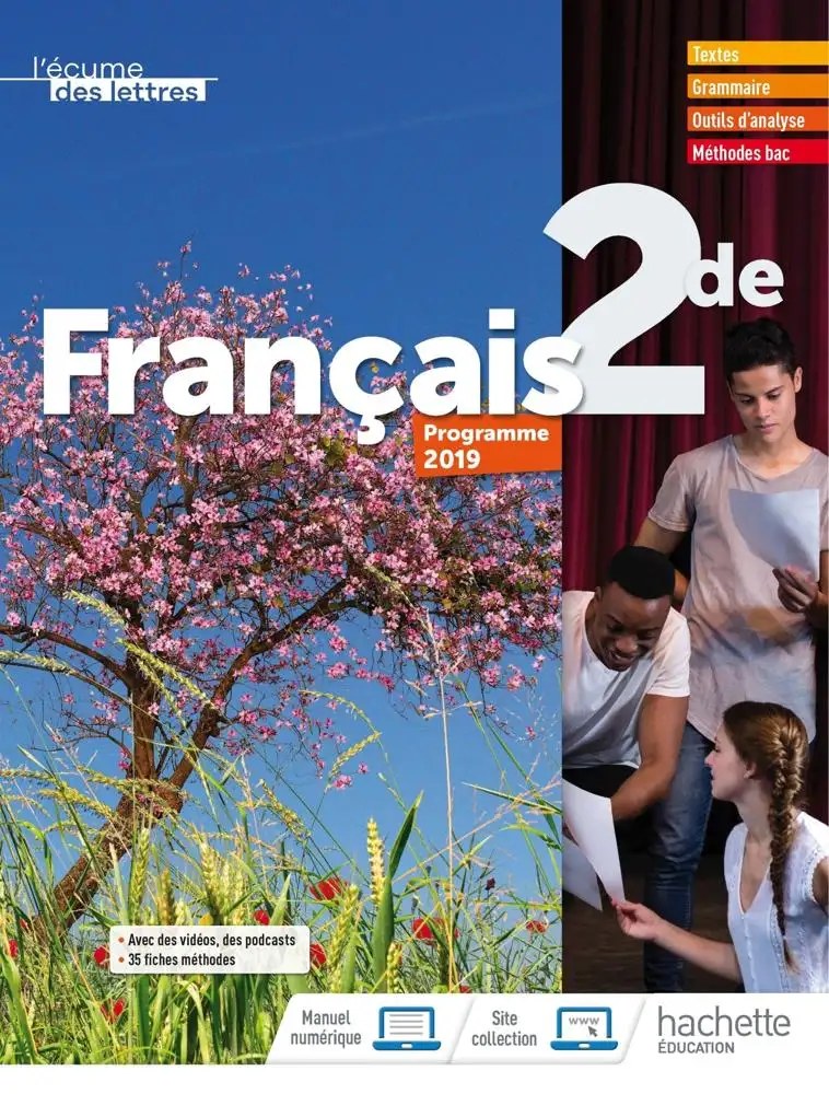 HACHETTE - L'ecume Des Lettres 2nd 19