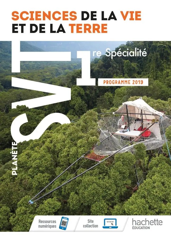 HACHETTE - Planete svt 1re 2019