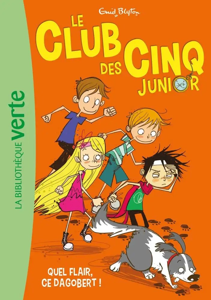HACHETTE JEUN. - Le Club des Cinq Junior 06 - Quel flair, ce Dagobert ! - Blyton, Enid
