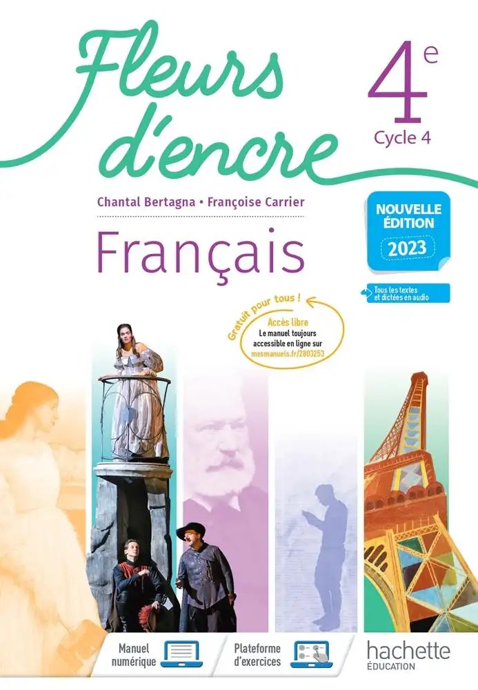 HACHETTE - Fleurs D'encre 4eme 23