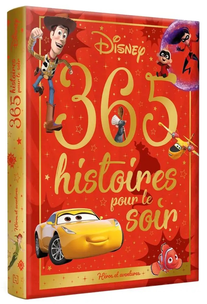 DISNEY HACHETTE - DISNEY - 365 Histoires pour le soir - Petites Et Grandes Heroines