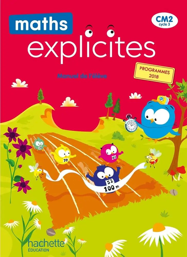 HACHETTE - Maths Explicites CM2 2021 Cycle 3