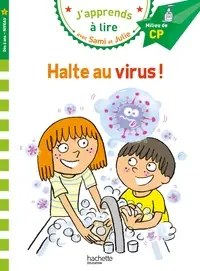 HACHETTE - Sami Et Julie Cp Halte Au Virus