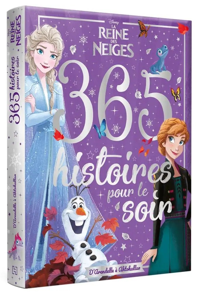 DISNEY HACHETTE - DISNEY - 365 Histoires pour le soir - La Rein Des Neiges
