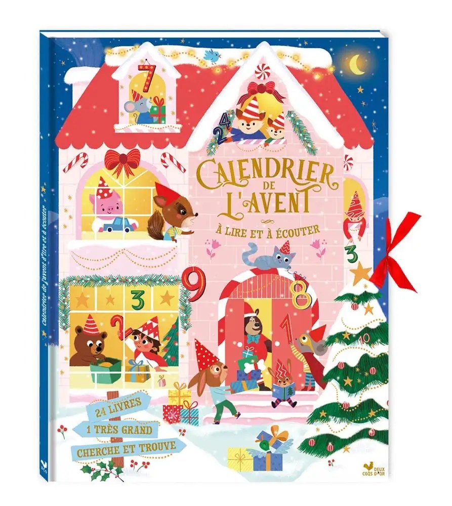 DEUX COQS D OR - Mon calendrier de l'avent à lire et à écouter