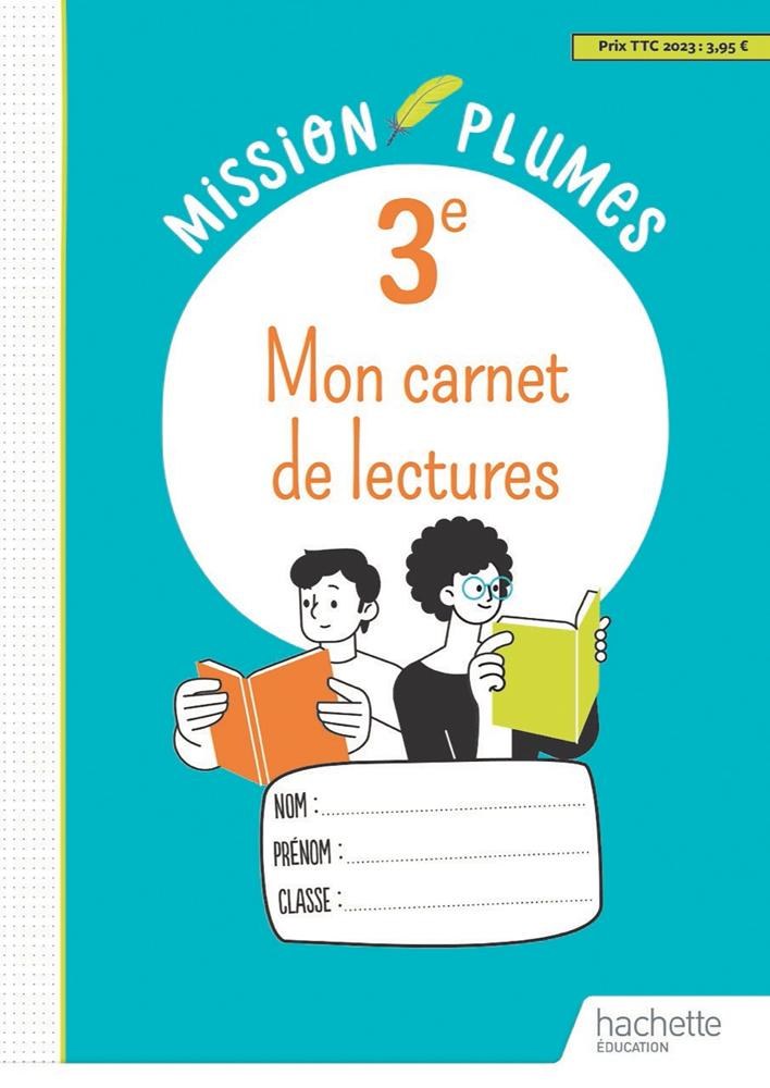 HACHETTE - Mon Carnet De Lectures 3e 23