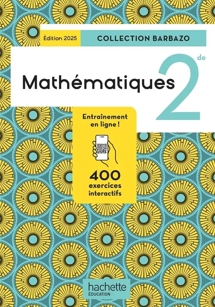 HACHETTE - Barbazo Maths 2de 2025