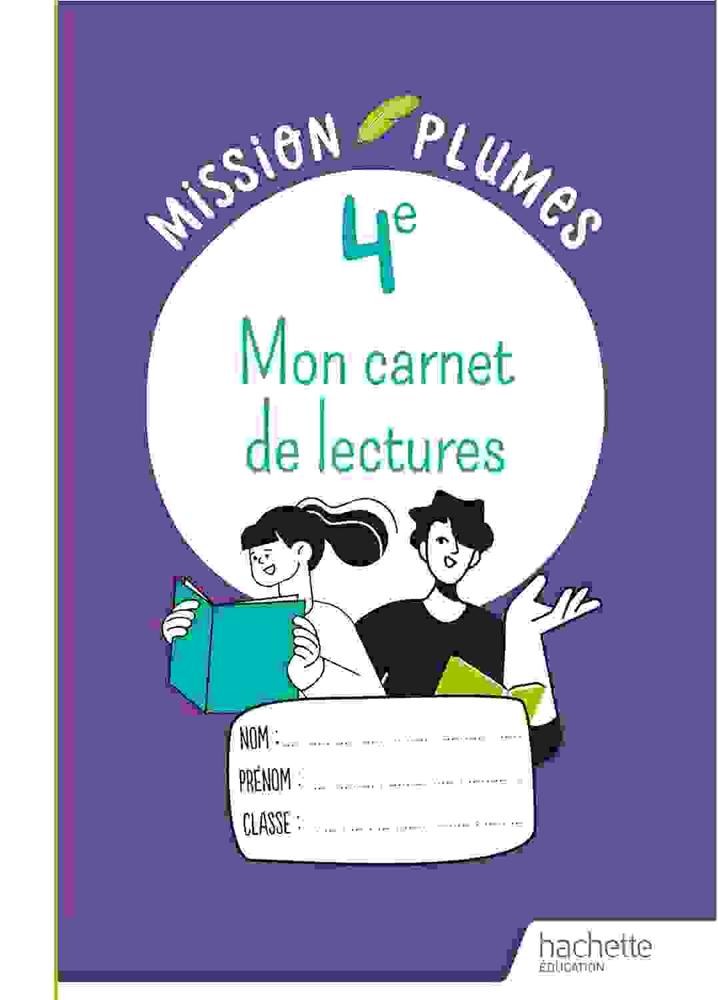 HACHETTE - Mon Carnet De Lectures 4e 24