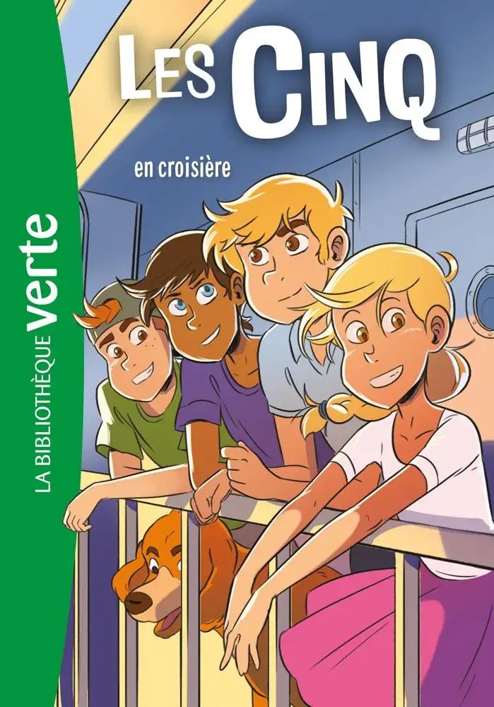HACHETTE JEUN. - Les Cinq NED 37 - Les Cinq en croisiere - Voilier, Claude