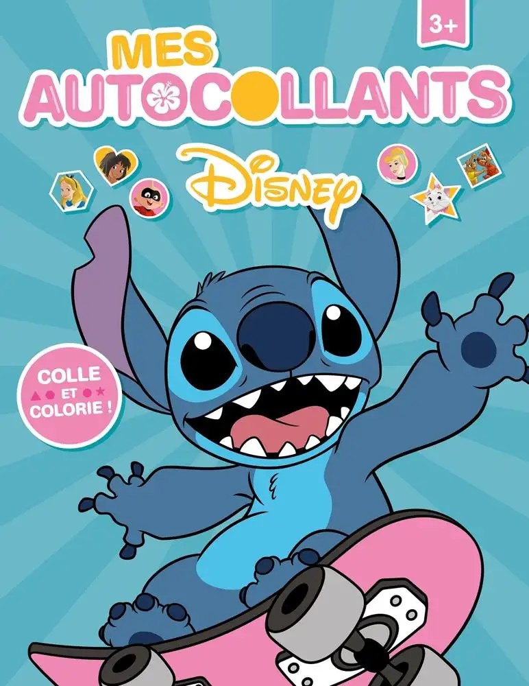 DISNEY HACHETTE - STITCH - Mes Autocollants