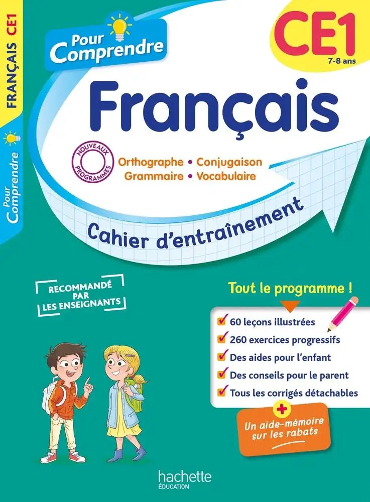 HACHETTE - Pour Comprendre Francais CE1
