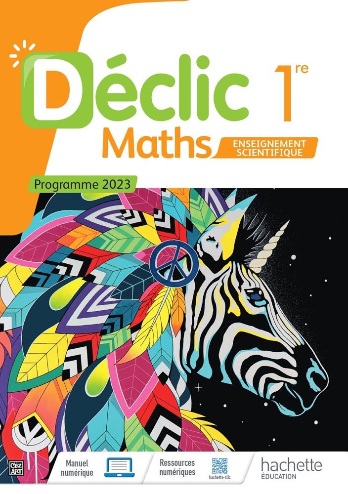 HACHETTE - Maths Declic Enseignement Scientifique 1re 2023