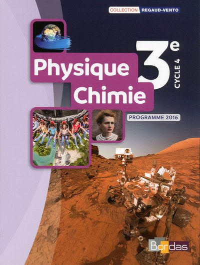 BORDAS - Physique Chimie 3eme 2017