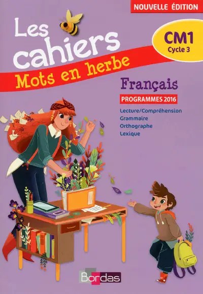 BORDAS - Mots En Herbe Cm1 Ex Prog 16