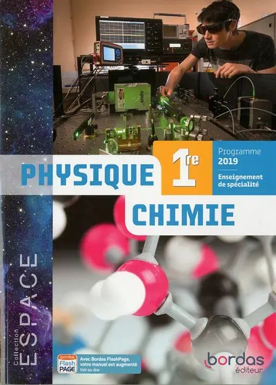BORDAS  -  Espace Phys - Chi 1re 2019