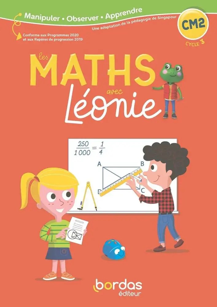 BORDAS - Les Maths Avec Leonie CM2 2023