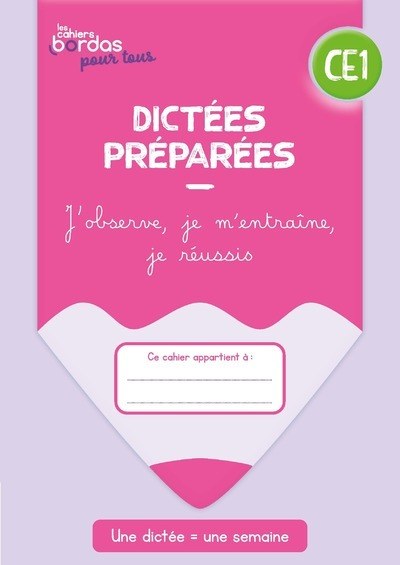 BORDAS - Dictees Preparees Ce1
