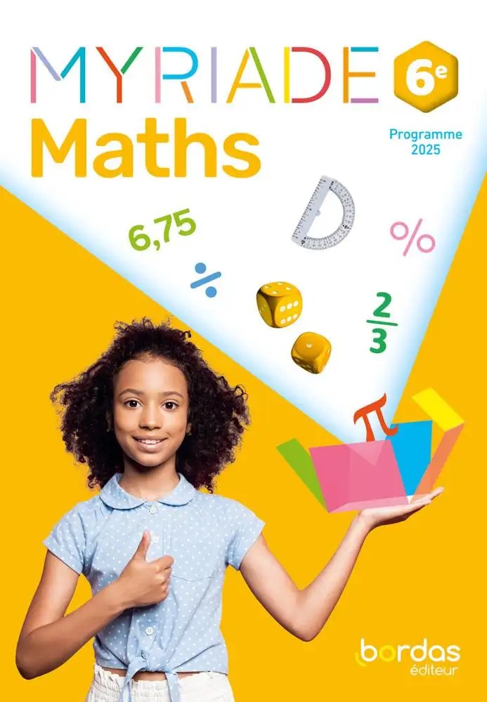 BORDAS - Maths Myriade 6eme 25