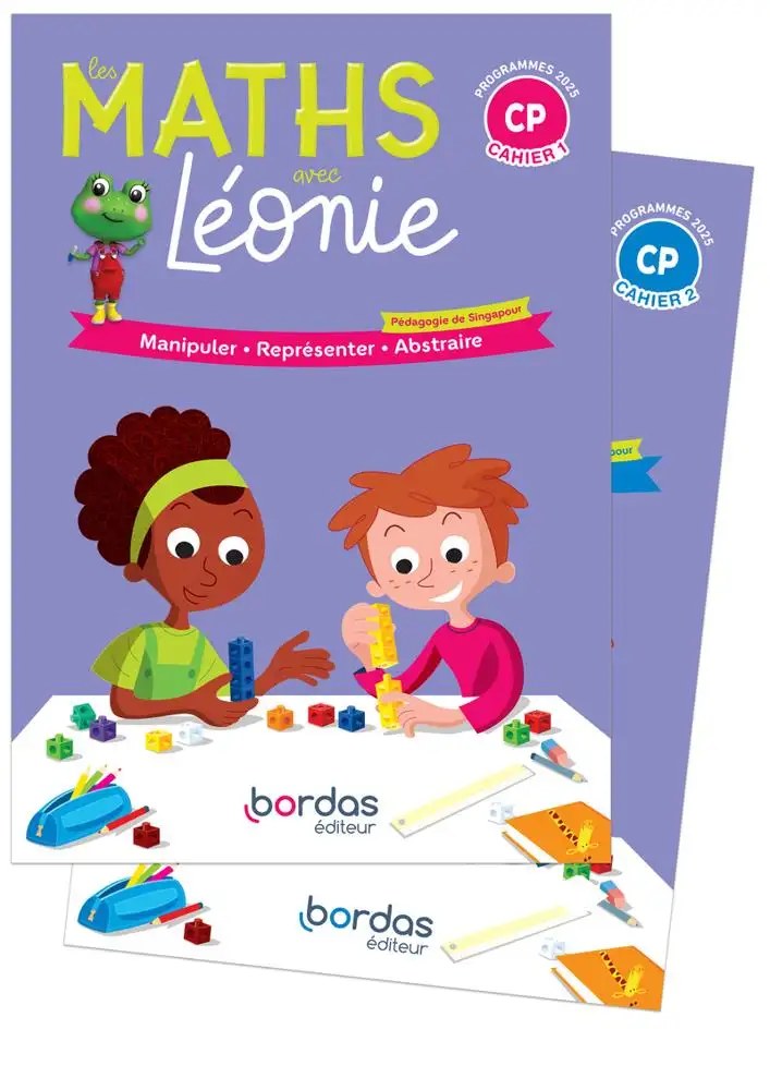 BORDAS - Les Maths Avec Leonie CP 2024