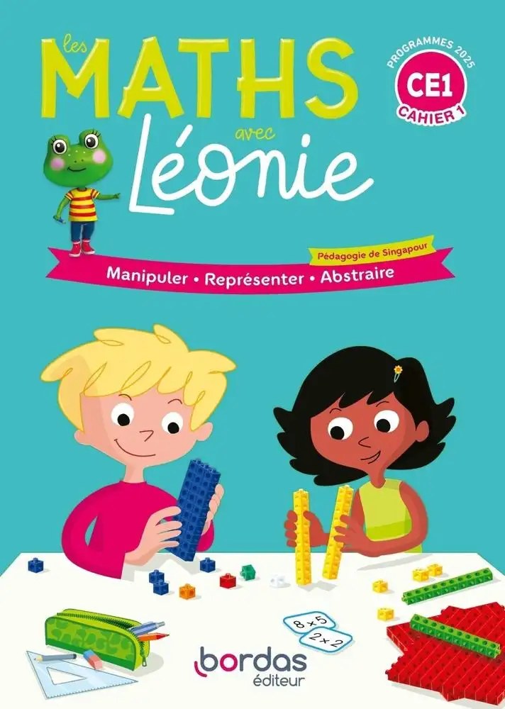 BORDAS - Les Maths Avec Leonie CE1 2025