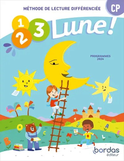 BORDAS - 1 2 3 Lune Cp Livre 24