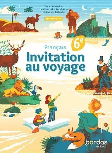 Bordas - Invitation Au Voyage 6eme manuel 2025