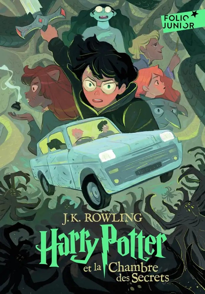 GALLIMARD JEUNE - Harry Potter et la Chambre des Secrets - Rowling, J.K. + Menard, Jean-Francois