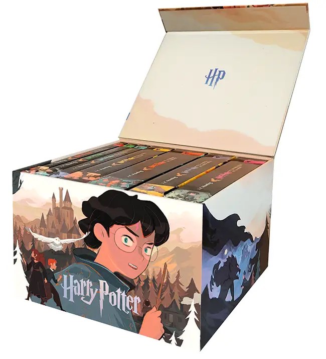 GALLIMARD JEUNE - Harry Potter - Coffret Harry Potter - Rowling, J.K. + Menard, Jean-Francois