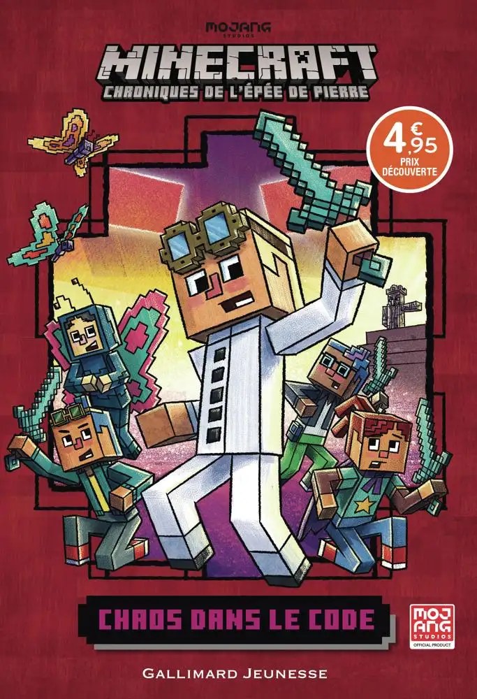 GALLIMARD JEUNE - Romans Minecraft - Chaos dans le code - Eliopulos, Nick