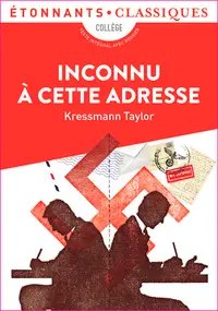 FLAMMARION - Inconu A Cette Adresse